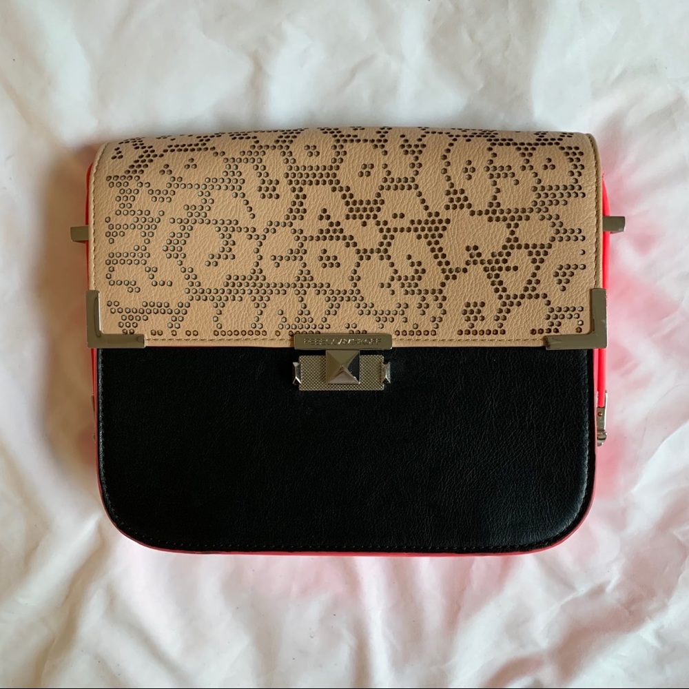 Rebecca Minkoff color block cross body purse